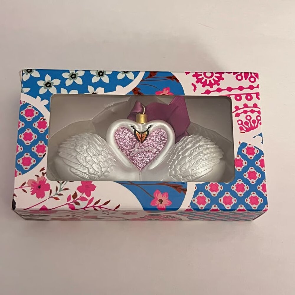 Taylor Swift Lover Swan Christmas Tree Ornament Holiday Home Decor Valentines